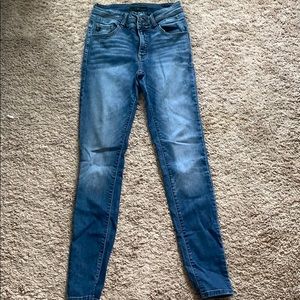 Kan can stretch high rise skinny